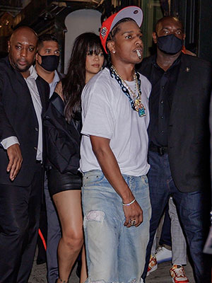 A$AP Rocky has got a monster date night fit with Rihanna