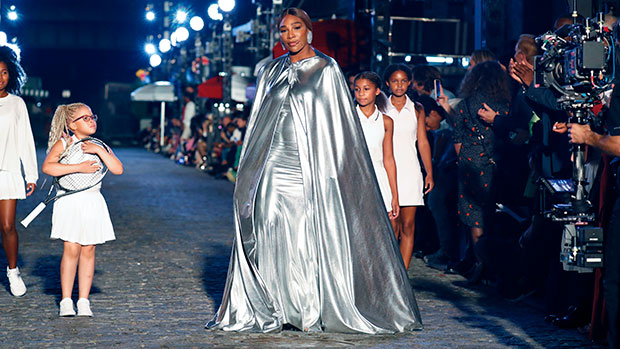 Silver dress with cape sale