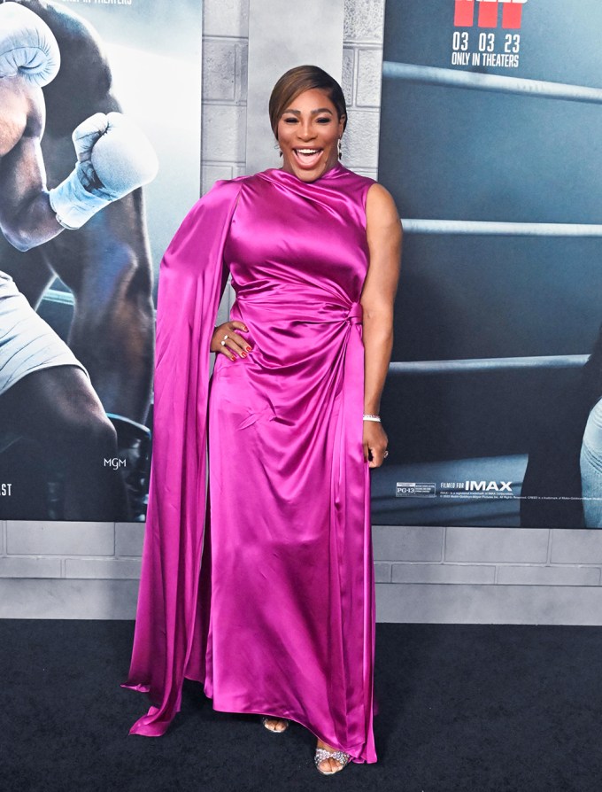 Serena Williams at the ‘Creed III’ premiere