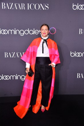 Drew Barrymore
Bloomingdale's 150 x Harper's BAZAAR ICONS Party, Arrivals, New York, USA - 09 Sep 2022