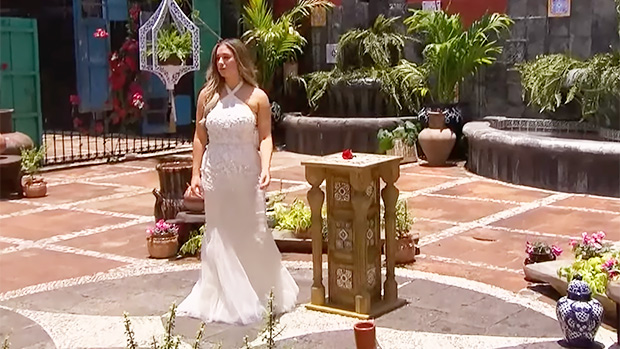 Rachel Recchia Stuns In White Halter Dress For Final Rose Ceremony On ‘The Bachelorette’