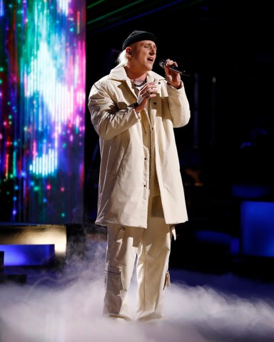 The Voice -- “Live Top 10 Performances” Episode 2218A -- Pictured: Bodie -- (Photo by: Trae Patton/NBC)