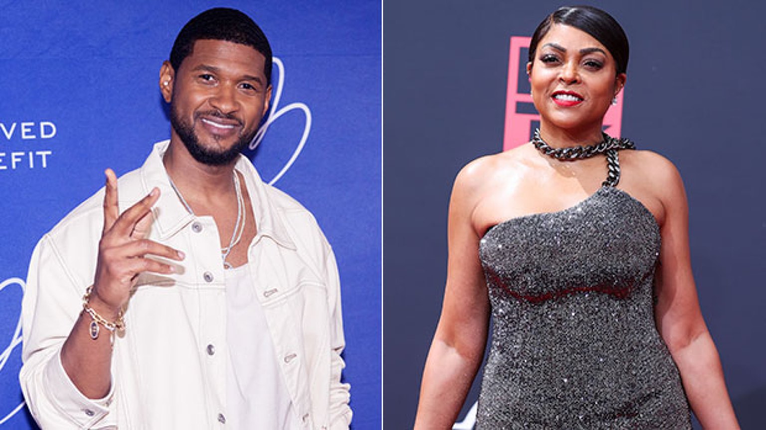 Usher & Taraji P. Henson Dance On Stage At His Vegas Residency ...