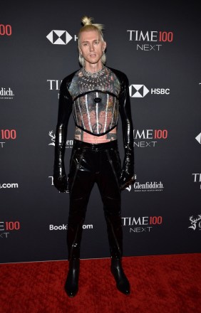 Machine Gun Kelly attends the Time100 Next Celebrating the 100 Rising Stars Who Are Shaping The Future Of Their Fields At SECOND In New York 2022 Time100 Next, New York, USA - Oct 25, 2022