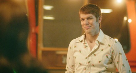 A FRIEND OF THE FAMILY -- “Articles of Faith” Episode 104 -- Pictured: Jake Lacy as Robert "B" Berchtold -- (Photo by: Peacock)