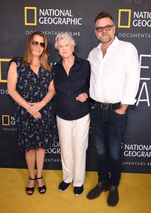 Emily Lansbury, Angela Lansbury, George Lansbury National Geographic Films, 'Science Fair' Premiere, Los Angeles, USA - 15 Sep 2018
