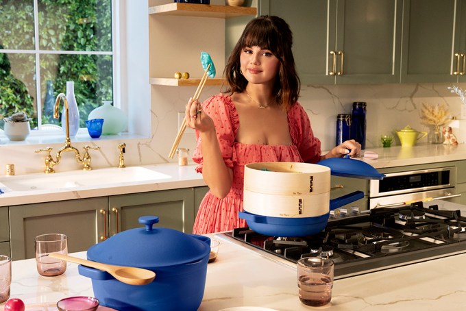 Celebs In The Kitchen: Photos Of Stars Cooking