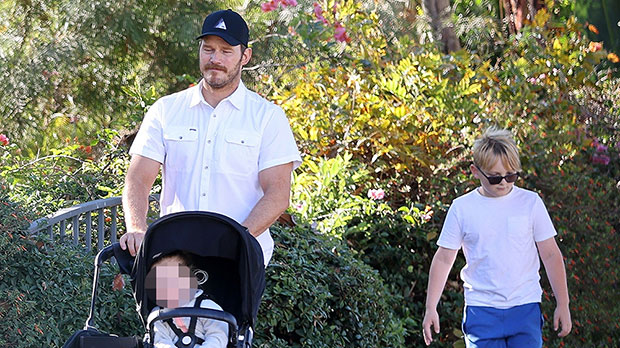 Chris Pratt & Katherine Schwarzenegger Spotted On Walk With Kids