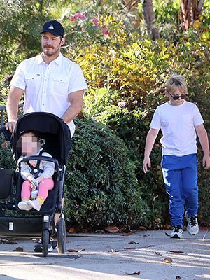 Chris Pratt, Jack Pratt, Eloise Pratt