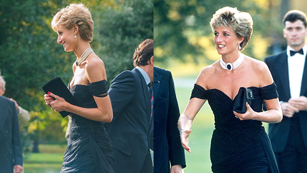 The Crown Season 5: See Elizabeth Debicki Recreate Princess Diana's Revenge  Dress Moment | Vogue