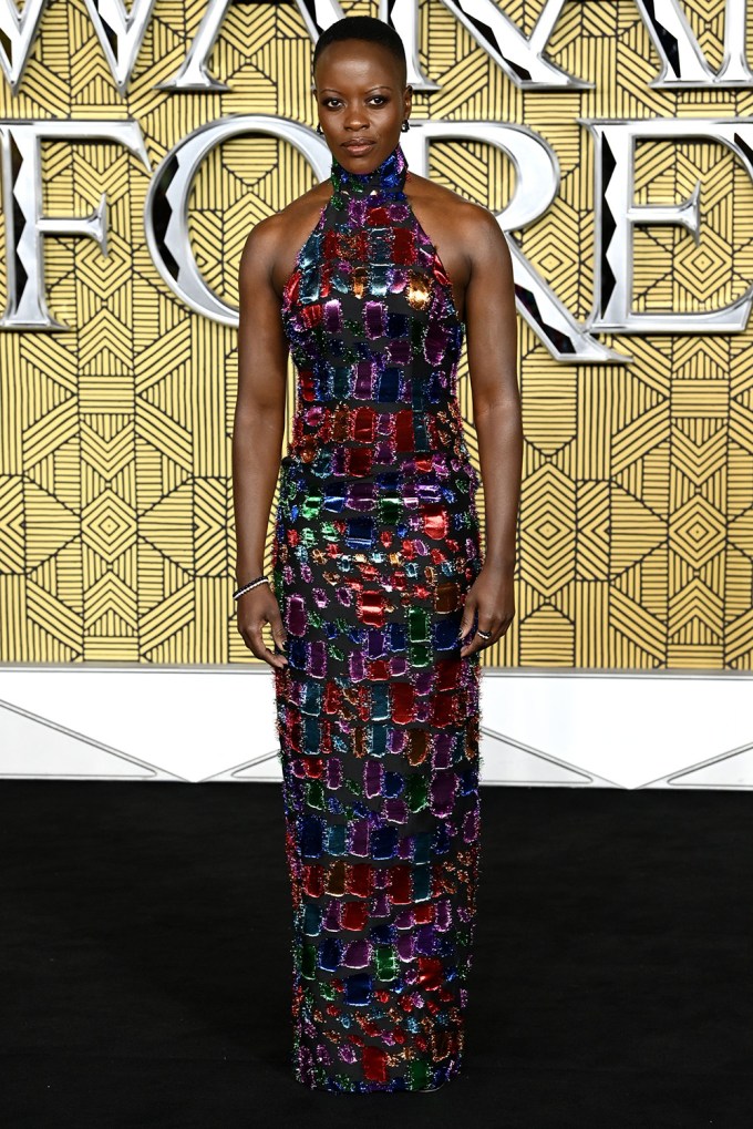 Florence Kasumba At The London Premiere