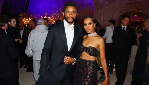 NEW YORK, NEW YORK - MAY 01: (L-R) Nnamdi Asomugha and Kerry Washington attend The 2023 Met Gala Celebrating "Karl Lagerfeld: A Line Of Beauty" at The Metropolitan Museum of Art on May 01, 2023 in New York City. (Photo by Arturo Holmes/MG23/Getty Images for The Met Museum/Vogue)