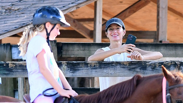 Gisele Bundchen Takes Daughter Vivian Horseback Riding: Photo