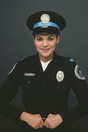Editorial use only. No book cover usage.Mandatory Credit: Photo by Ladd Company/Warner Bros/Kobal/Shutterstock (5880873l)Kim CattrallPolice Academy - 1984Director: Hugh WilsonLadd Company/Warner BrosUSAFilm PortraitComedy