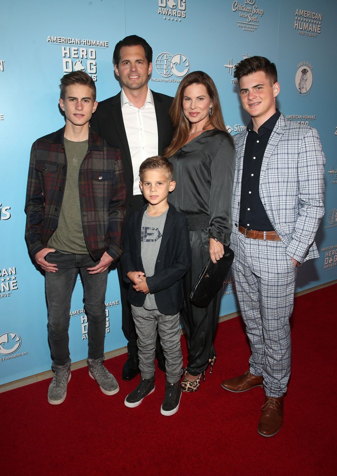 Kristoffer Polaha With His Family
