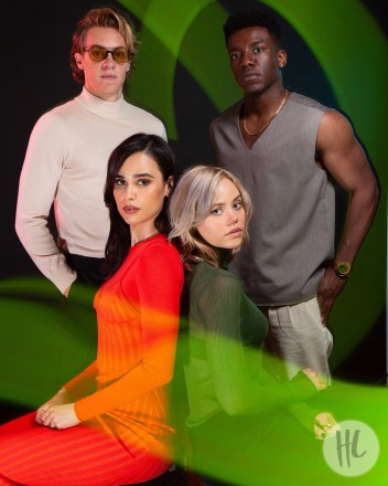 'One Of Us Is Lying' stars Cooper van Grootel, Marianly Tejada, Annalisa Cochrane and Chibuikem Uche stopped by HollywoodLife's 2022 New York Comic Con portrait studio.  'One Of Us Is Lying' stars Cooper van Grootel, Marianly Tejada, Annalisa Cochrane and Chibuikem Uche stopped by HollywoodLife's 2022 New York Comic Con portrait studio.  'One Of Us Is Lying' stars Cooper van Grootel, Marianly Tejada, Annalisa Cochrane and Chibuikem Uche stopped by HollywoodLife's 2022 New York Comic Con portrait studio.  'One Of Us Is Lying' stars Cooper van Grootel, Marianly Tejada, Annalisa Cochrane and Chibuikem Uche stopped by HollywoodLife's 2022 New York Comic Con portrait studio.