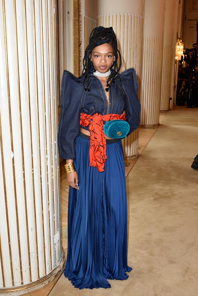 Selah Marley At Paris Fashion Week