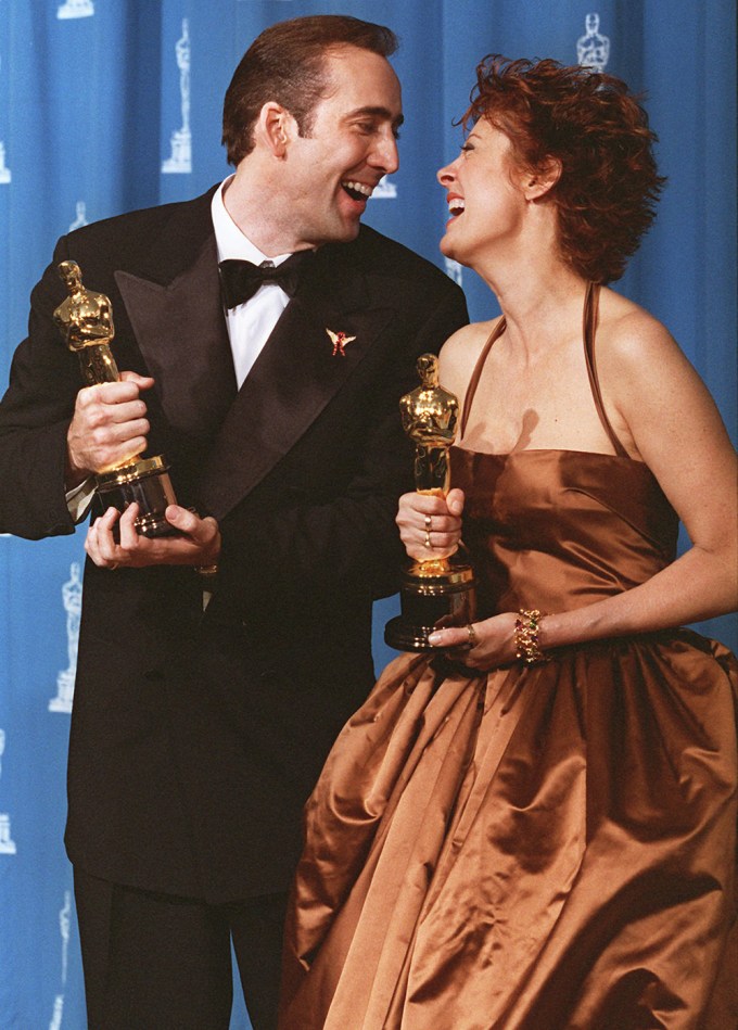 Susan Sarandon & Nicolas Cage In 1996