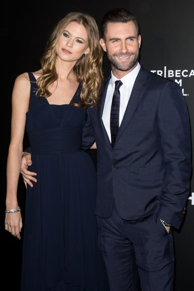 Adam Levine Behati Prinsloo