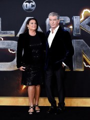 Pierce Brosnan, right, and wife Keely Shaye Brosnan attend the world premiere of "Black Adam" in Times Square, in New York
World Premiere of "Black Adam", New York, United States - 12 Oct 2022