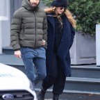 *EXCLUSIVE* Blake Lively and Ryan Reynolds spotted this morning amid news his wireless company has sold for $1.35B