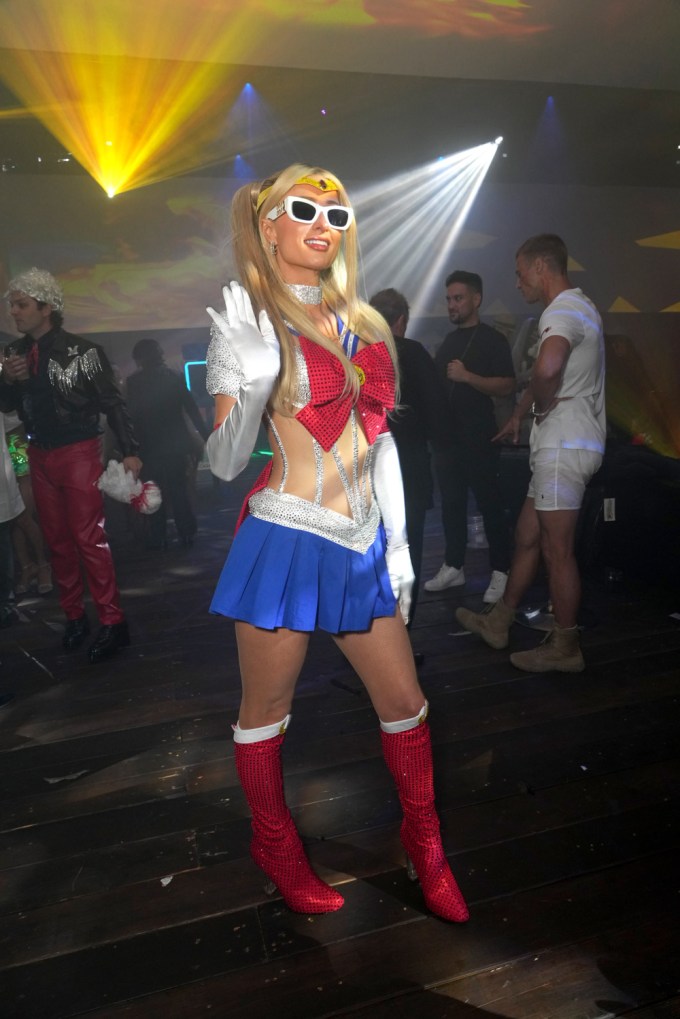 Paris Hilton Turns Into Sailor Moon