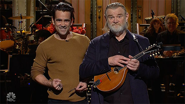 Colin Farrell stürzt Brendan Gleesons „SNL“-Eröffnungsmonolog ab: Ansehen