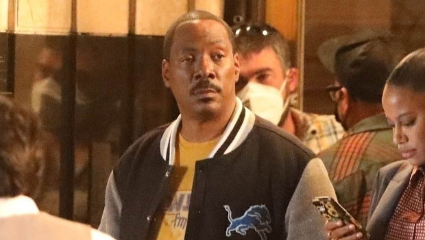 Eddie Murphy Wears Iconic ‘Beverly Hills Cop’ Jacket While Filming Scenes For 4th Film: First Look On Set