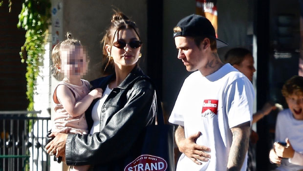 Hailey Bieber Snuggles Niece, Iris, 2 With Justin After Bombshell Podcast Interview: Photos