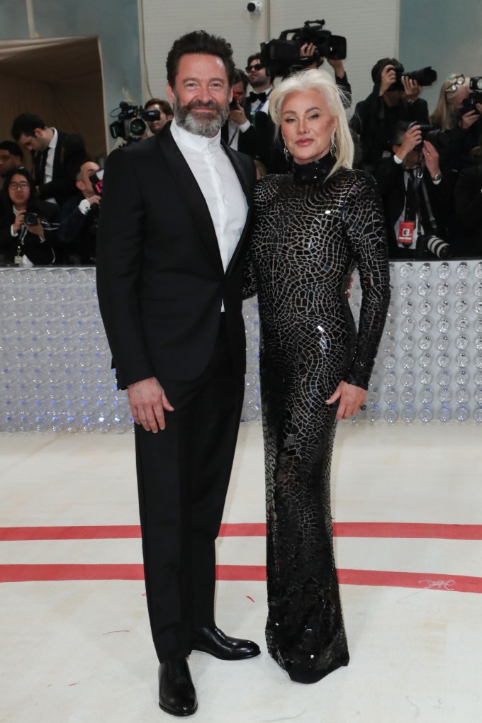 Hugh Jackman and Deborra-Lee Furness at the 2023 Met Gala