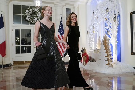 Actress Jennifer Garner arrives with her daughter for the State Dinner with President Joe Biden and French President Emmanuel Macron at the White House in Washington
France, Washington, United States - 01 Dec 2022