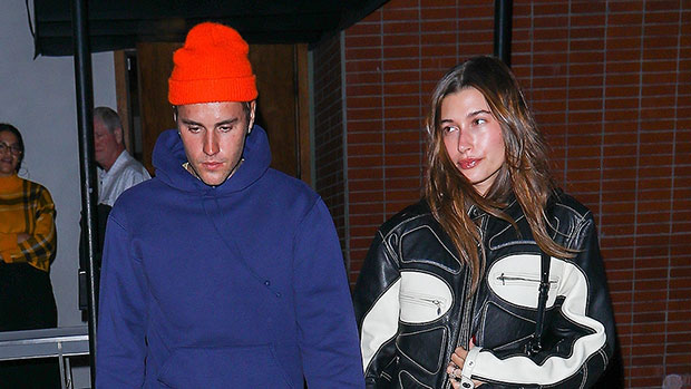 Hailey & Justin Bieber Hold Hands On Romantic Dinner Date After Running Errands Earlier In The Day