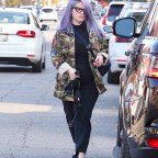 EXCLUSIVE: Kelly Osbourne is seen for the first time since giving birth as she steps out to pick up a baby bath.