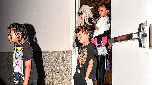 Kim Kardashian Leaves North’s Game With Saint & Chi After Kanye Claims Kris Slept With Drake