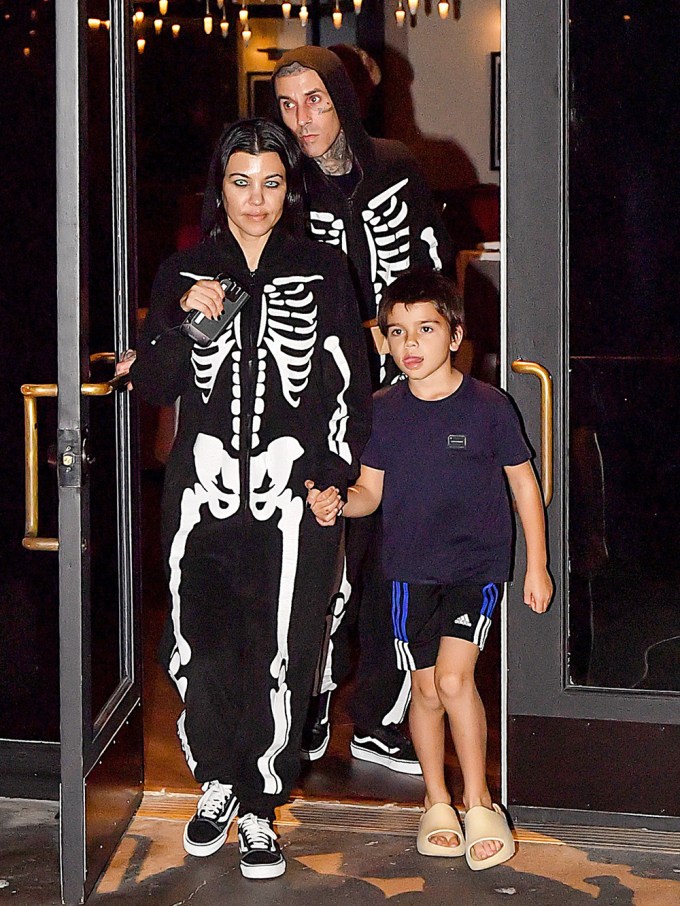 Kourtney Kardashian & Family