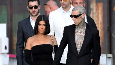 Kourtney Kardashian and Travis Barker