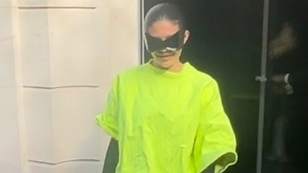 Kylie Jenner Wears Neon Shirt Over Skintight Catsuit For Balenciaga Show: Watch