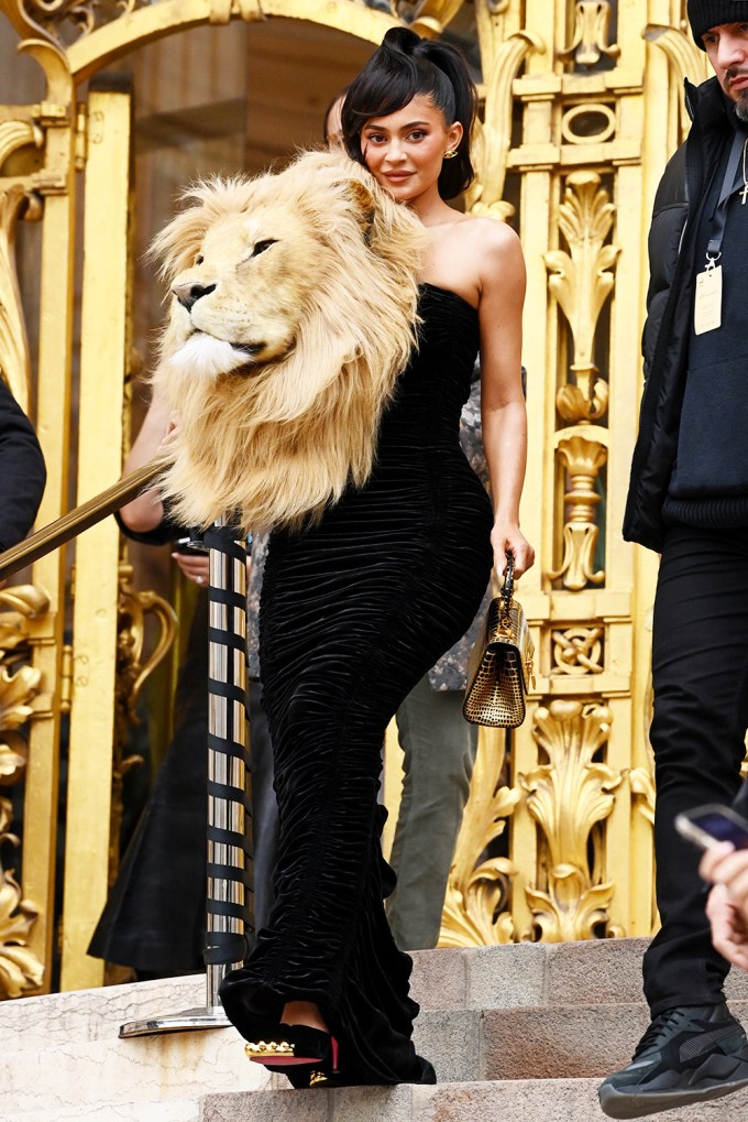 Kylie Jenner At Schiaparelli