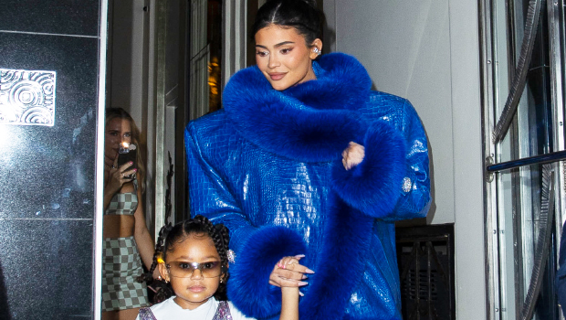 Kylie Jenner & Daughter Stormi, 4, Rock Matching Angel Costumes
