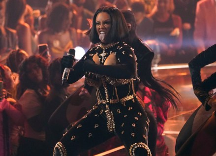 Latto performs at the BET Awards, at the Microsoft Theater in Los Angeles
2022 BET Awards - Show, Los Angeles, United States - 26 Jun 2022