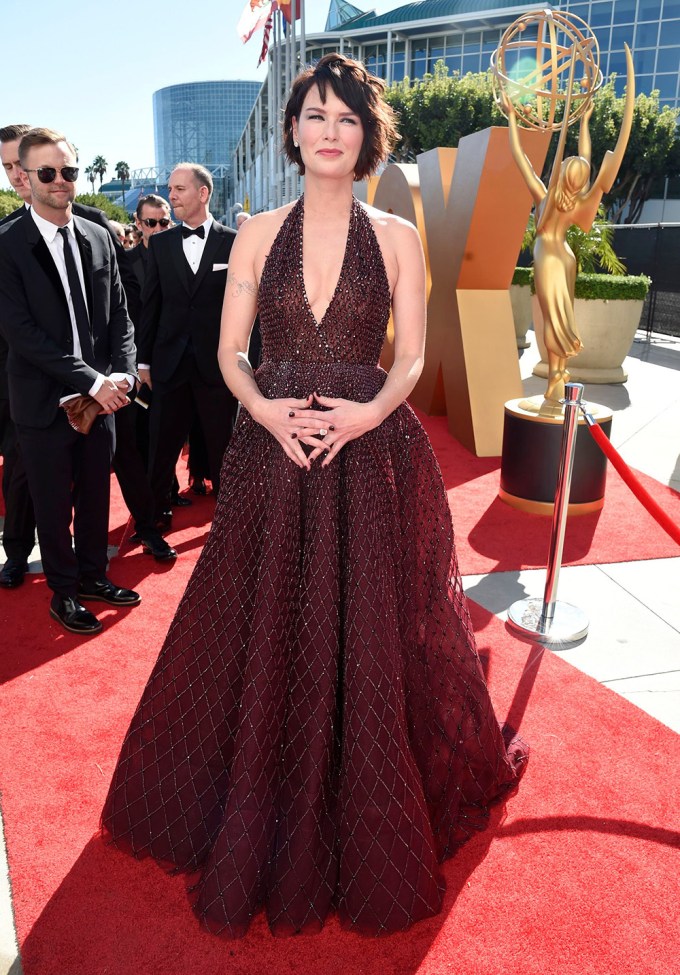 Lena Headey At The 2015 Emmys
