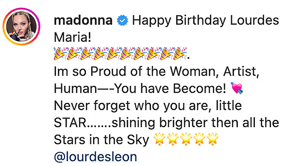 Madonna Instagram