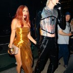 Machine Gun Kelly and Megan Fox arrive at TIME100 Next Gala in NYC