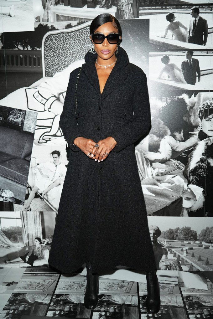 Naomi Campbell At Chanel