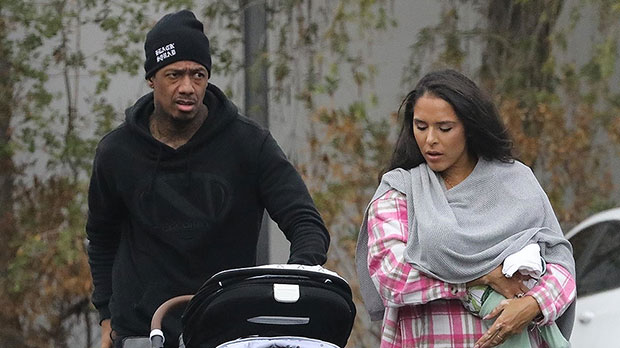 Nick Cannon & Brittany Bell Bring Newborn Son Rise Messiah To Son’s Basketball Game: Photos
