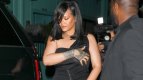 Rihanna black dress