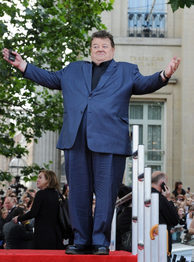 Robbie Coltrane At The Premiere Of ‘Harry Potter and the Deathly Hallows: Part 2’