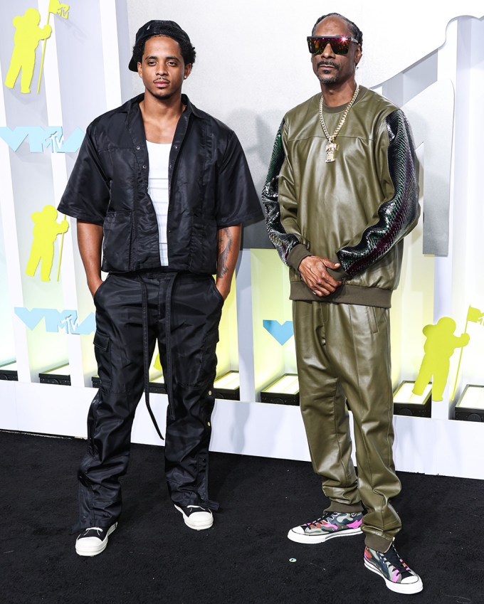 Snoop Dogg & Cordell at the 2022 MTV VMAs