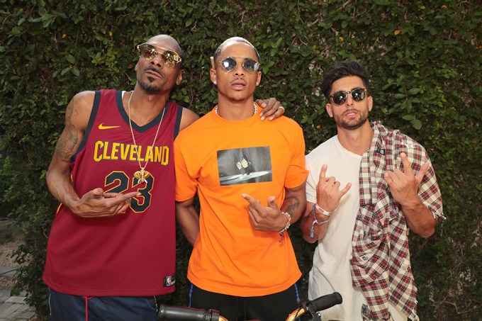 Snoop, Cordell & Friend at Coachella 2018