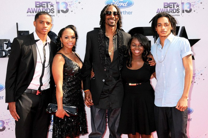 Snoop Dogg and Family in 2013
